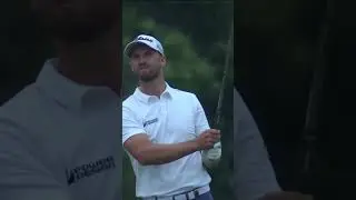 "Twirl of the year!" Wyndham Clark knew he flushed his approach on No. 18