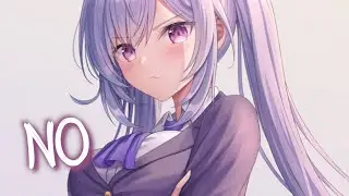 「Nightcore」 NO - Meghan Trainor ♡ (Lyrics)