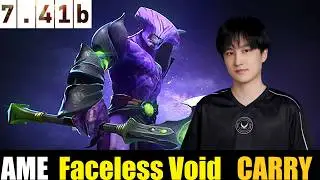 🤯 AME [Faceless Void] CARRY 7.41b - DOTA 2 HIGHEST MMR MATCH