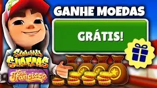 MOEDAS DE GRAÇA no Subway Surfers San Francisco 2019