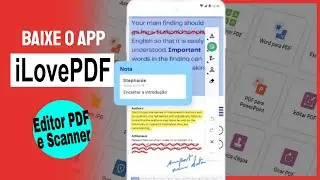 iLovePDF | Como Baixar e Usar o App iLovePDF no Celular
