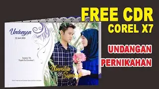 Undangan Pernikahan Fullcolor Cetak cdr #percetakanpalembang