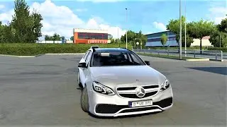 Kiel to Rostock - Mercedes E63 577 bg - ETS2 // Logitech G29 Gameplay