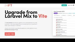 How to Convert Webpack to Vite Laravel 9