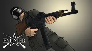 The Sturmgewehr - Enlisted (STG 44 Review + Gameplay)