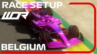 WOR TIER 2 F1 24 BELGIUM - Qualify Lap + RACE Setup 💪