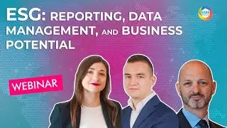 Webinar: ESG: reporting, data management, and business potential