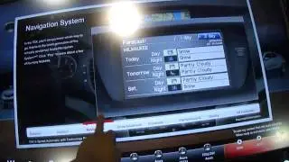 Touch Screen Table At Acura Booth