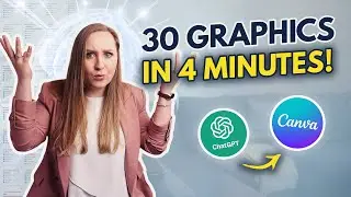 How To Create 30 Instagram Posts in 5 Minutes with Canva 🤯 | Canva Bulk Create Tutorial