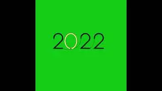 Happy New Year  2022।Green Screen  Video।