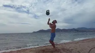 24kg Kettlebell Juggling