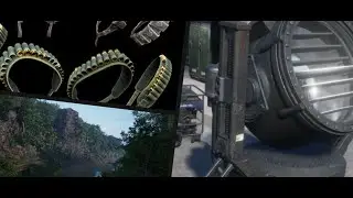 Spot Light, Ammo Case, and Gateway Images (The Isle Evrima)