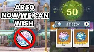 This AR50 Account Has NEVER Wished... Until Now! (Genshin Impact)