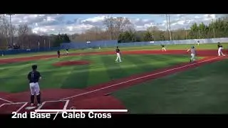 GAME FOOTAGE/ JR year / Caleb Cross / MIF-OF / B-L,T-R