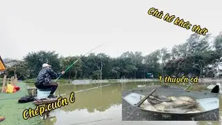 Thiên Xuyên Fishing - Buổi câu bộ mồi thiên xuyên khiến chủ hồ sợ khóc thét