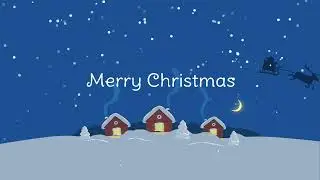 Happy Christmas Animation  Special Green Black Screen Effect Video celebration_speciall_Effects