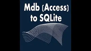 Mdb to Sqlite