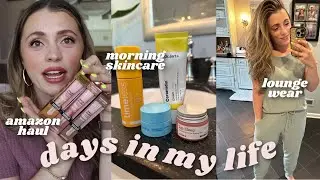 vlog // skincare products that are WORKING, amazon haul + ulta, easy dinner recipe, makeup chat!