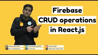 CRUD Operations with Firebase | React-Firebase | Part 3 | Urdu\Hindi