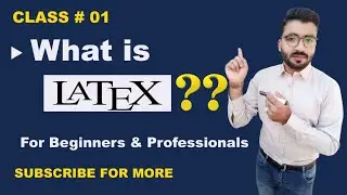 What is LaTex in urdu? |how to type on LaTex| LaTex kya ha?|