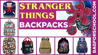 Stranger Things Backpacks : 22 Best Selling Collection
