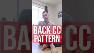 How To Do A CC Pattern On Your Back 