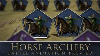 Horse Archery | Short battle Animation preview (4K)