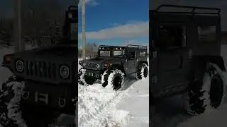 Хаммер самоделка  Последний снег 