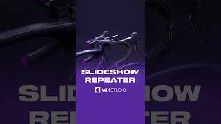 Slideshow Repeater | Wix Studio #wixstudio #codefree #webdesign #slideshow