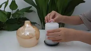 glass shade hotel lobby aroma diffuser