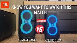 JBL Stage 320 vs JBL Club 120 - Bass showdown🔥💥