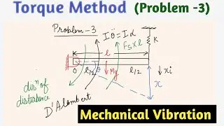 Torque Method _Mechanical Vibration _Problem-3