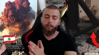 BEIRUT'S EXPLOSION: MY HOUSE GOT COMPLETELY DESTROYED! (Live footage)