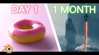 My 1 Month Blender Progression