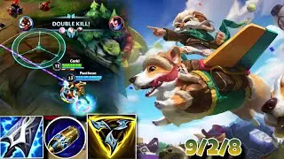 WILD RIFT ADC | CORKI IS A GOOD ADC IN PATCH 4.4C? | GAMEPLAY | 
