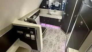 Singapore Airlines A380 Suites Bathroom Tour