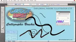 Adobe Illustrator Calligraphic Brushes Tutorial