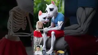 Can the poor skinny cat change his fate + three years later 
