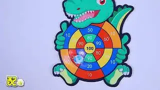 Montessori Throw Sport Slingshot Target Sticky Ball Dartboard Basketball Board Games Educational