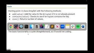 CS61B 2023, Lec 12 ArraySet and Setting the Stage