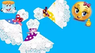 Потрясающее Платье из Бумаги Легко и Просто!