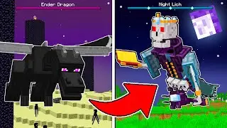 PROVO A FINIRE MINECRAFT CONTRO I NUOVI BOSS INVINCIBILI!