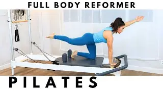 Balanced Body Allegro 2 Beginner Pilates Reformer Full Body Workout (No Props) 45 Min