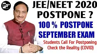 JEE MAIN POSTPONE 2020 | Students Call For Postponing NEET, JEE Exams | Postpone JEE NEET