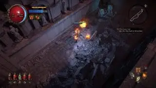 Path of Exile(PS4) End Of Act1, Boss Fight Kitava