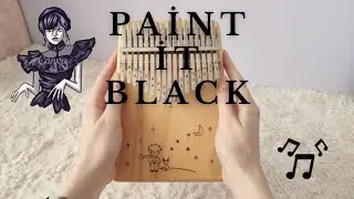 Paint it Black - Wednesday Addams | Kalimba (with tabs)