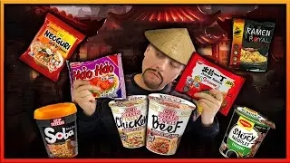 ПРОБУЮ ЛАПШУ БЫСТРОГО ПРИГОТОВЛЕНИЯ ИЗ ЕВРОПЫ🍜