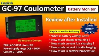 Battery Monitor GC-97 | Coulometer