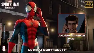 Ultimate Spider-Man Andrew Garfield Face Part 8 [ Spider-Man PC MOD ]