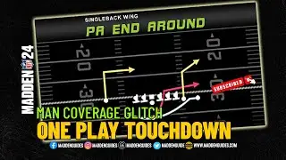 Madden 24 Pass Glitch: Single Back Wing Play Exploits Man Coverage